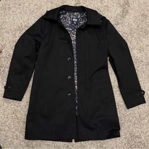 Original Penguin Portland Rain Coat 40R Black